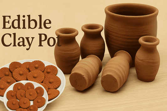 Edible Clay Pot – A Natural Touch to Traditional Taste